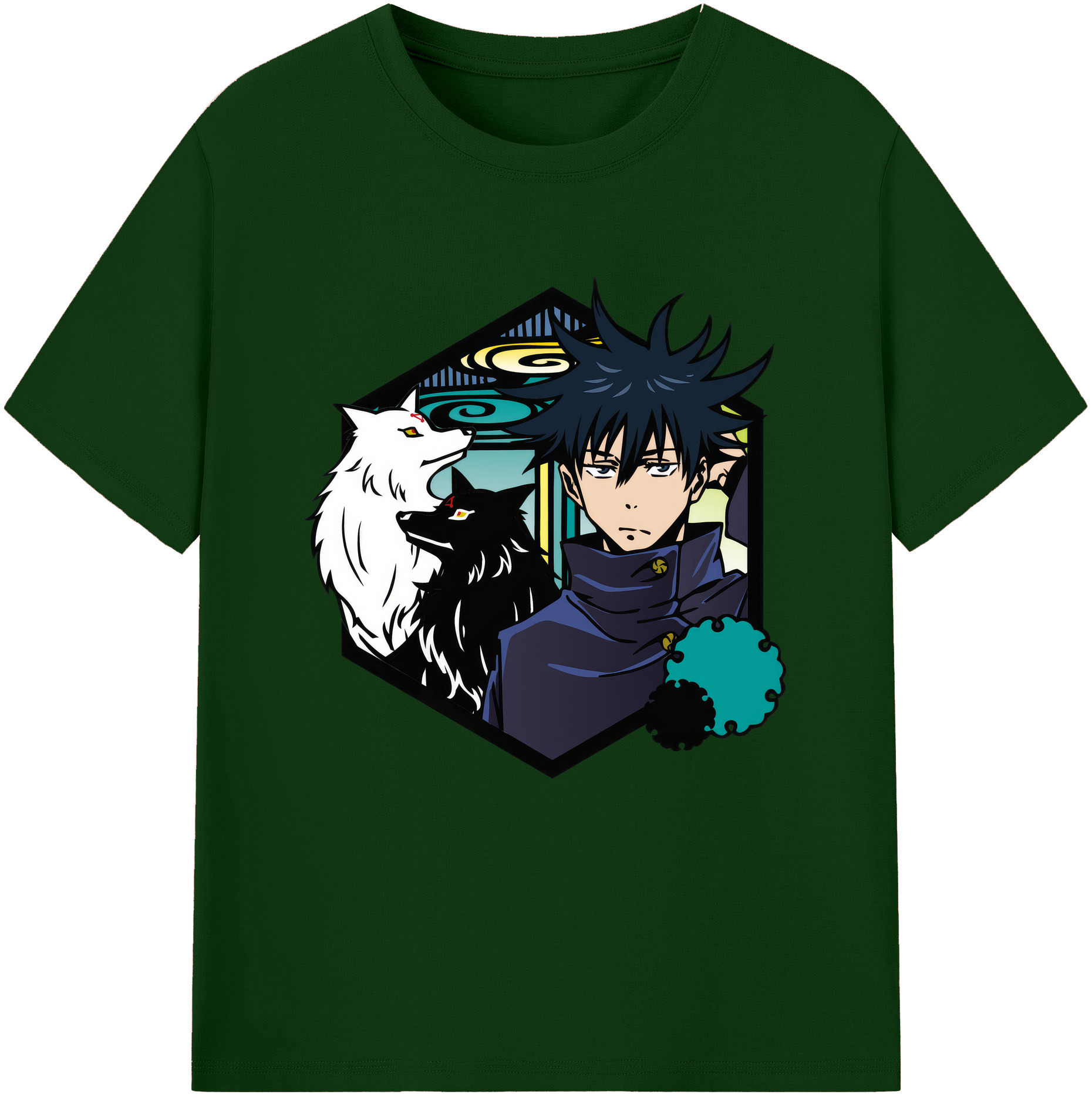 （画像用） 呪術廻戦 Jujutsu Kaisen 綿100％半袖Tシャツ（フロントプリント）